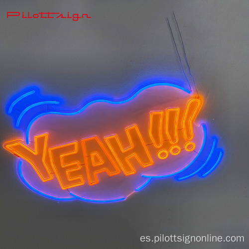 Venta al por mayor Popular Personalizado LED Flex Wall Wall Neon Sign